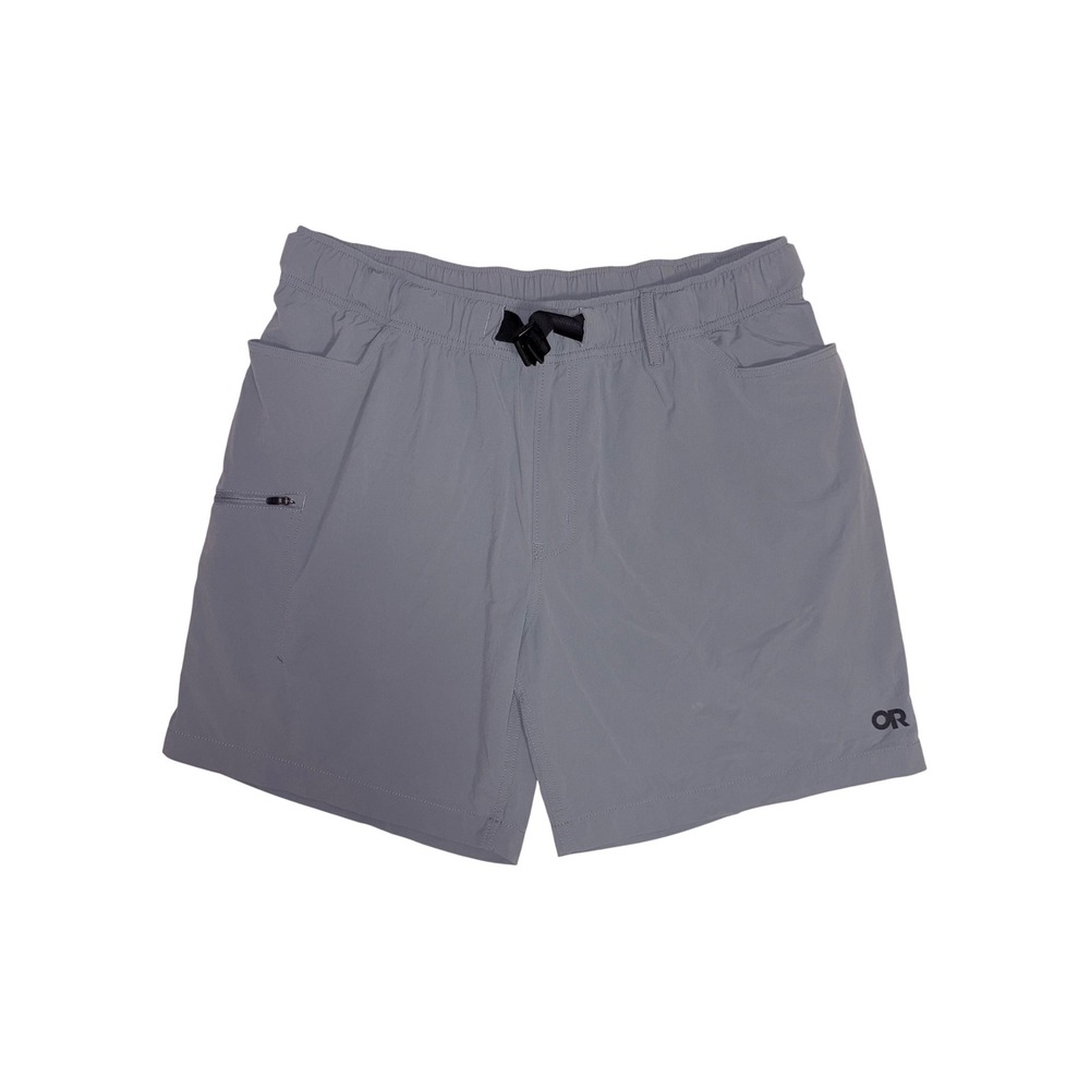OUTDOOR RESEARCH Ferrosi Shorts Mens XL Gray Hiking Belted 7" Inseam Stretch